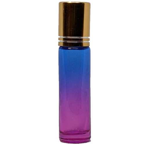 10ml Blue Pink with Gold Lid