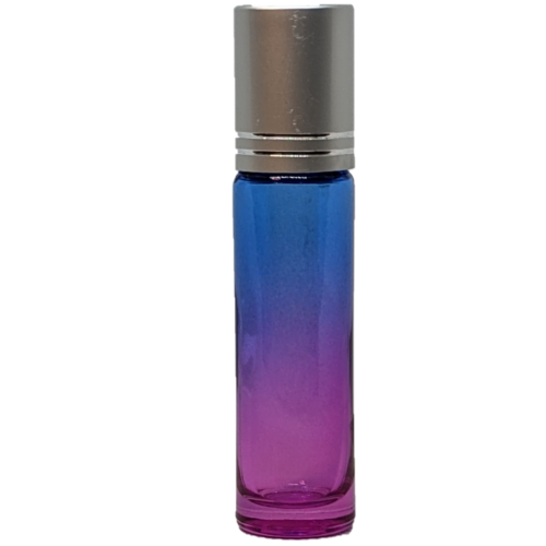 10ml Blue Pink with Silver Lid