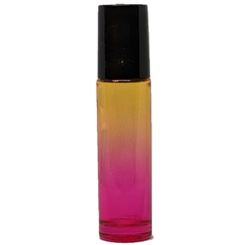 10ml Yellow Pink with Black Lid