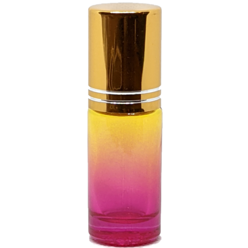 5ml Yellow Pink with Gold Lid